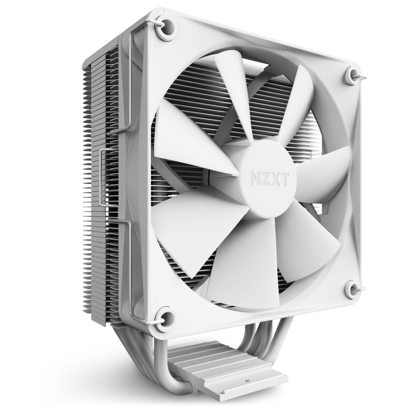 NZXT T120 CPU Kühler für AMD und Intel CPU, 120 mm Lüfter, weiss